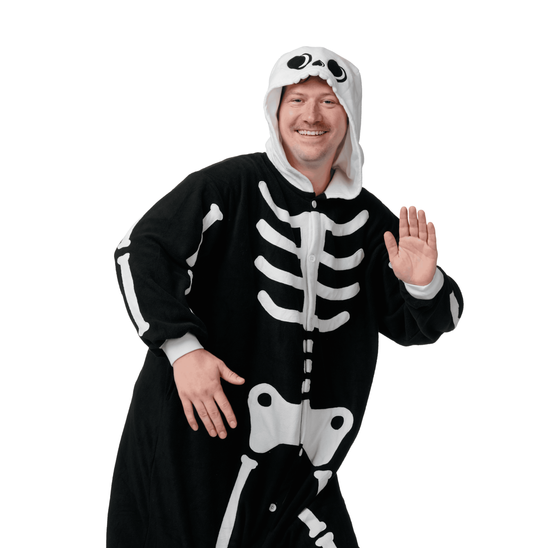 Skeleton Kigurumi Adult Animal Onesie Costume Pajama By KIGURUMI.COM