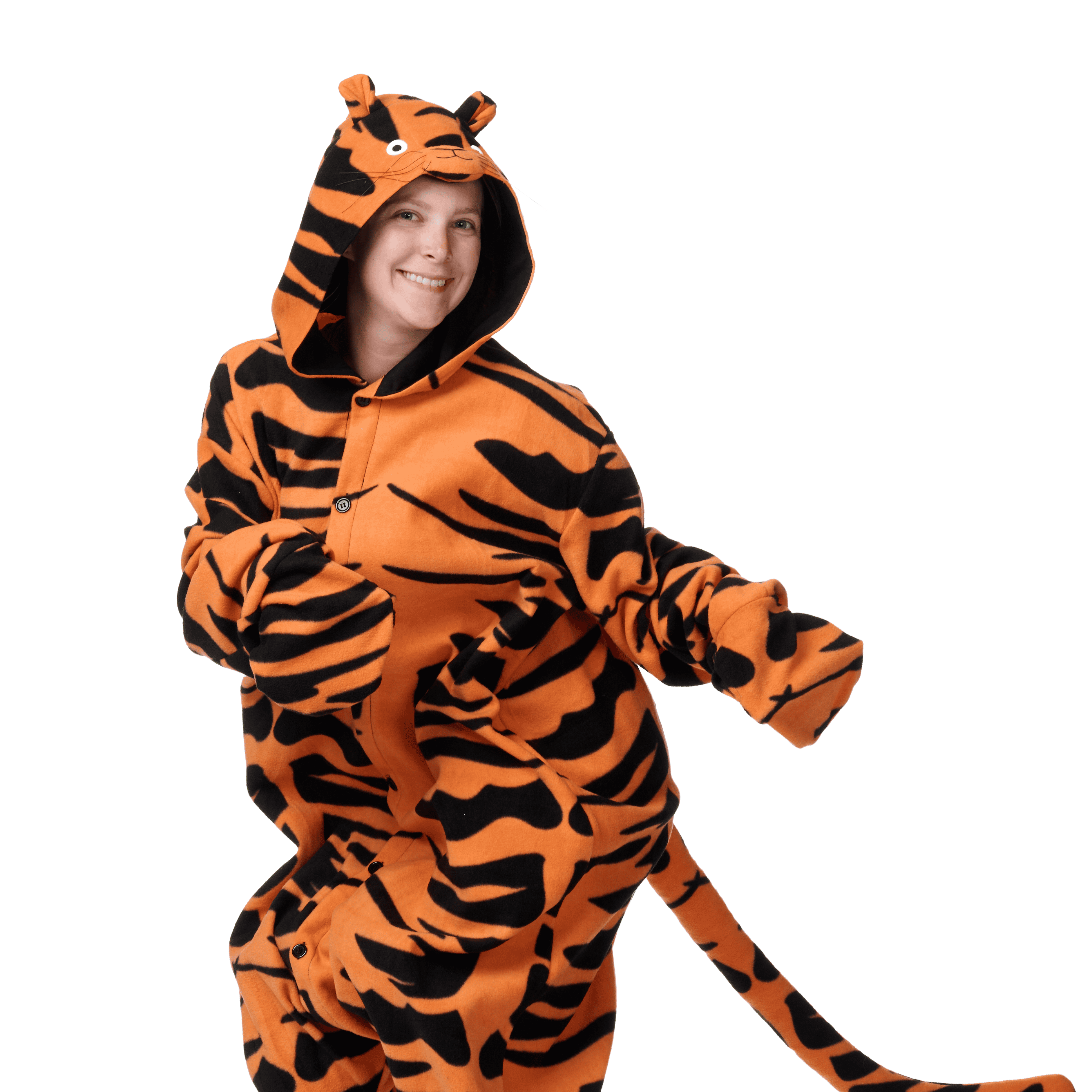 Tigger Kigurumi X-Tall Adult Animal Onesie Costume Pajama By