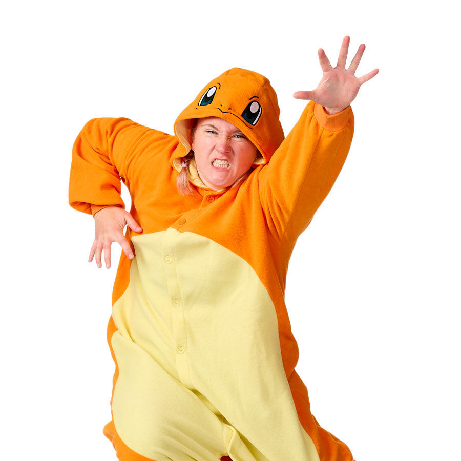 Disfraz Charmander Pokémon Kigurumi adulto - Pijamas onesie en 24h