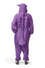Gengar Character Pokemon Kigurumi Adult Onesie Costume Pajamas Back