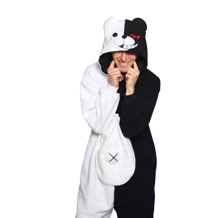 Danganronpa Monokuma Kigurumi Adult Character Onesie Costume