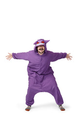 Gengar Character Pokemon Kigurumi Adult Onesie Costume Pajamas Main 2