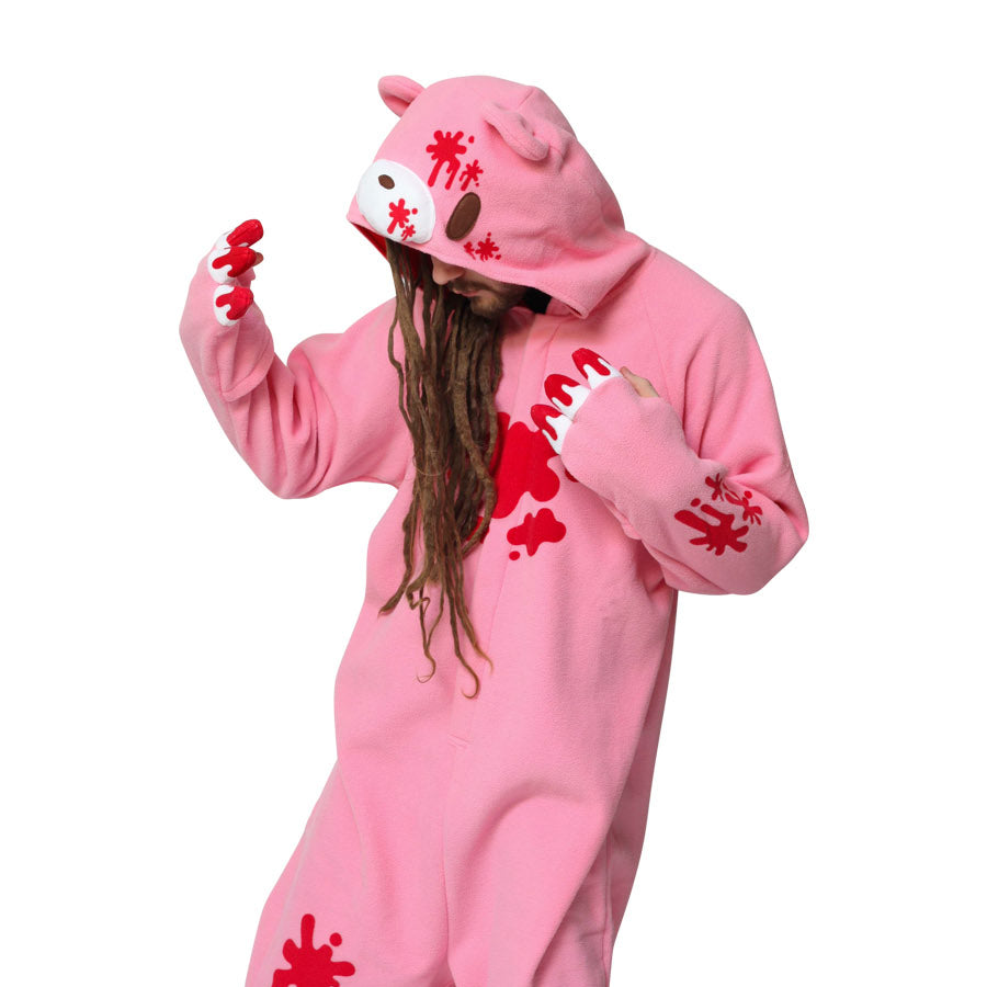 Pink top pj onesie
