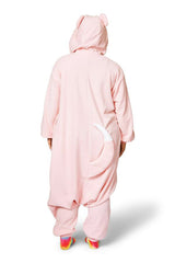 Slowpoke Character Pokemon Kigurumi Adult Onesie Costume Pajamas Back