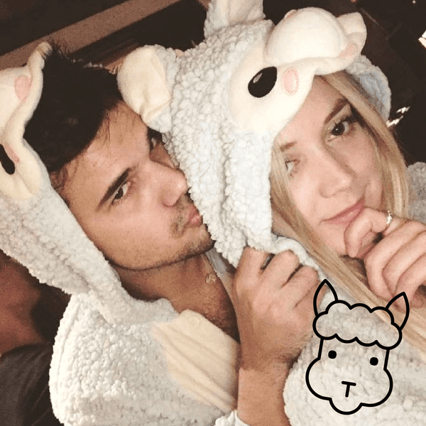 Celebrity Spotting: Billie Lourd and Taylor Lautner In Our Cute Alpaca Kigurumi