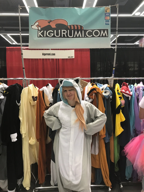 Ghost Wolf at Kigurumi.com Booth (Sakura-Con)