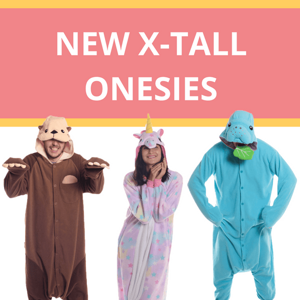 We've got NEW X-Tall Kigurumi Onesies!