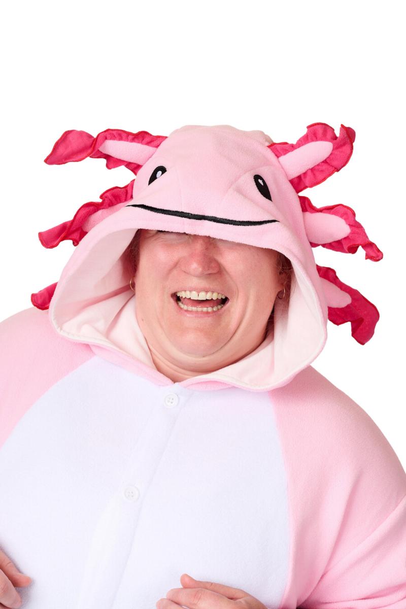 Axolotl Onesie For Adults Walmart Axolotl Onesie For Adults