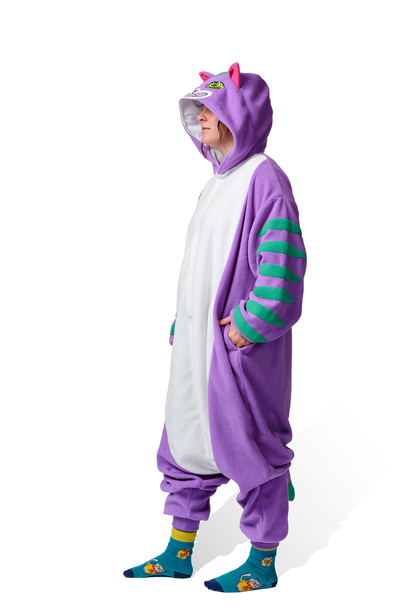Cheshire Cat Kigurumi Adult Animal Onesie Costume Pajama by KIGURUMI.COM Regular