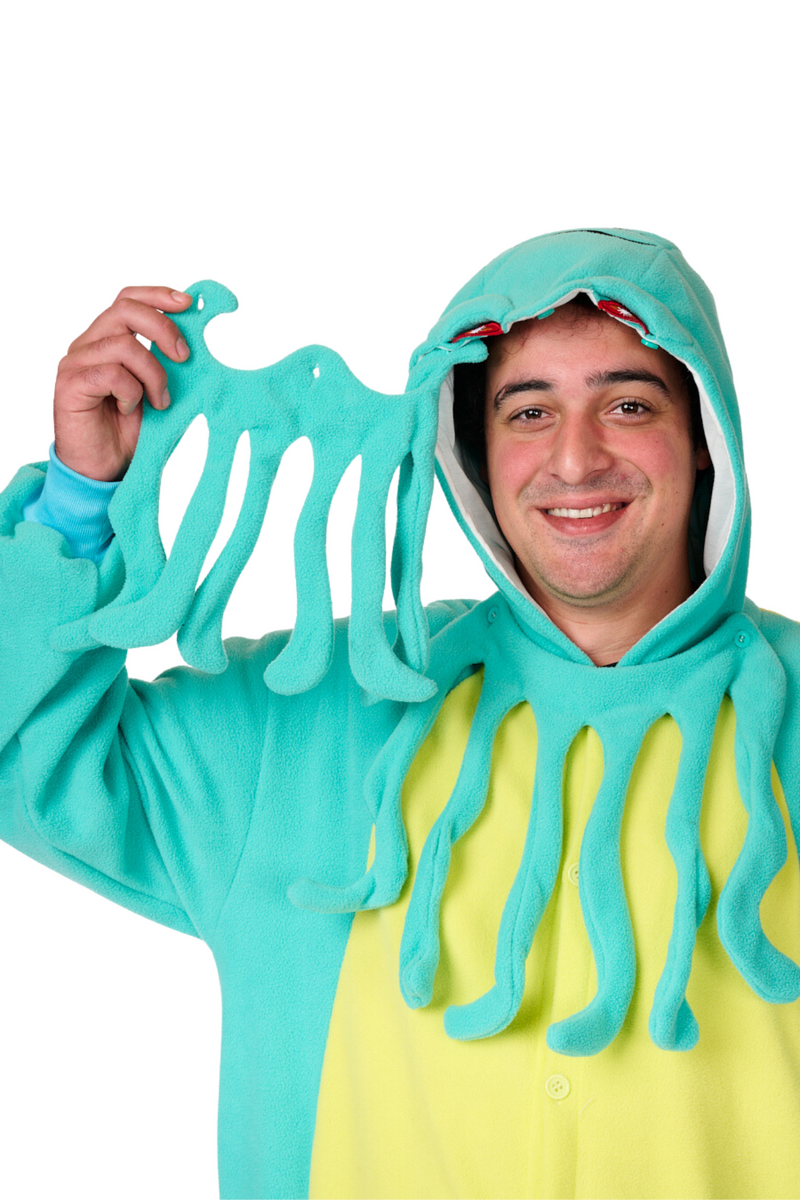 Cthulhu Kigurumi Adult Animal Onesie Costume Pajama by , Regular