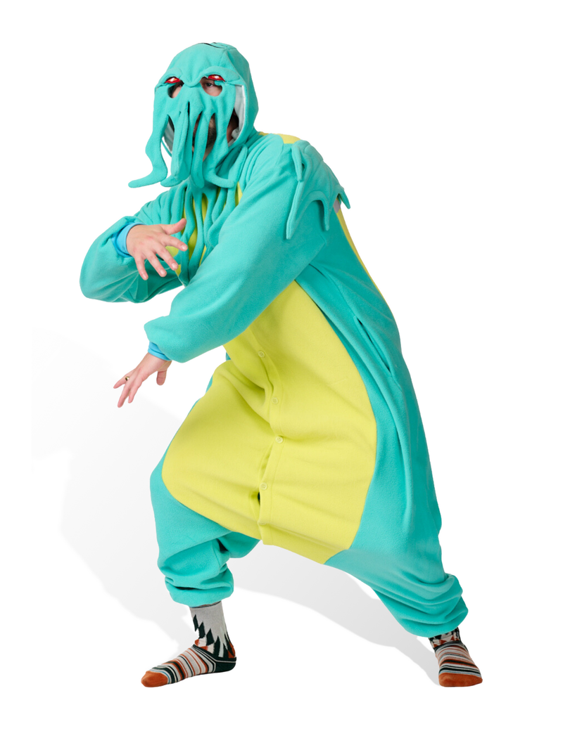 Cthulhu Kigurumi Adult Animal Onesie Costume Pajama By KIGURUMI.COM Cthulhu Kigurumi Adult Animal Onesie Costume Pajama By KIGURUMI.COM