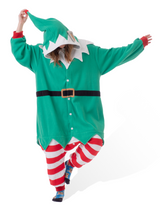 Elf Animal Kigurumi Adult Onesie Costume Pajamas Details2 KIGU-KG-039