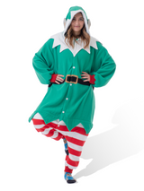Elf Animal Kigurumi Adult Onesie Costume Pajamas Main2 KIGU-KG-039
