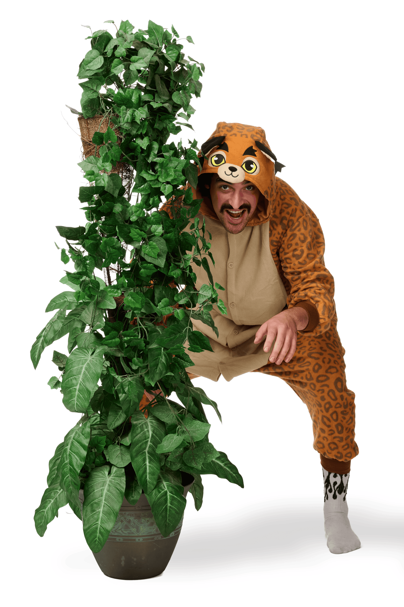 house plant costume Exotic Cat Kigurumi Adult Animal Onesie Costume Pajama By KIGURUMI.COM, X-Tall