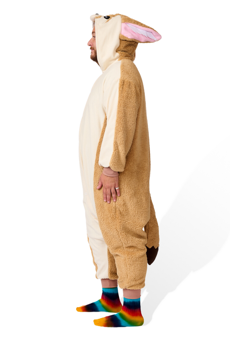 Fennec Fox Kigurumi Adult Animal Onesie Costume Pajama By KIGUR