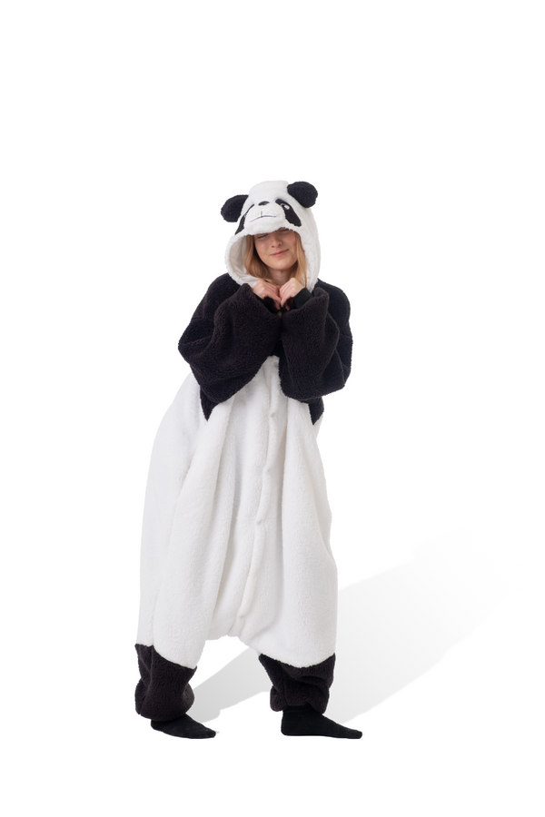Fluffy Panda Kigurumi X-Tall