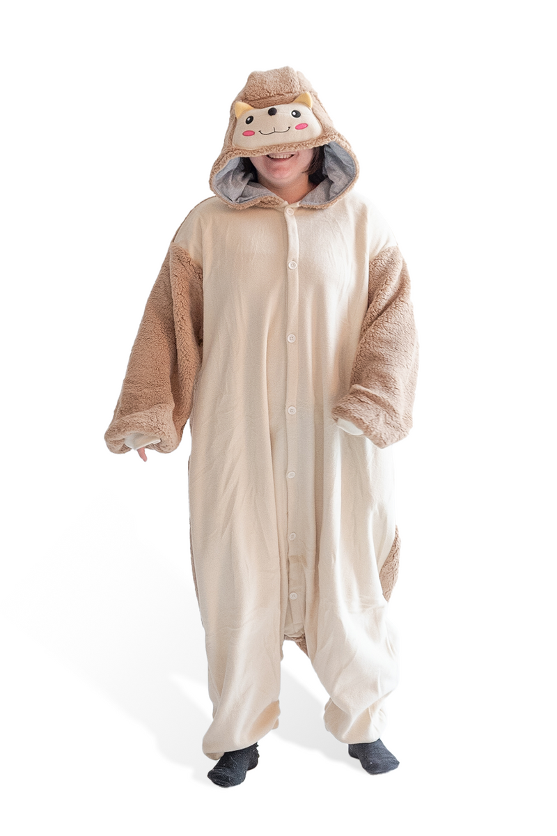 Hedgehog Kigurumi X Tall Adult Animal Onesie Costume Pajama By KIGURUMI.COM