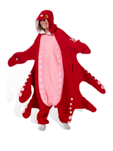 Octopus Animal Kigurumi Adult Onesie Costume Pajamas Main2 KIGU-KG-012