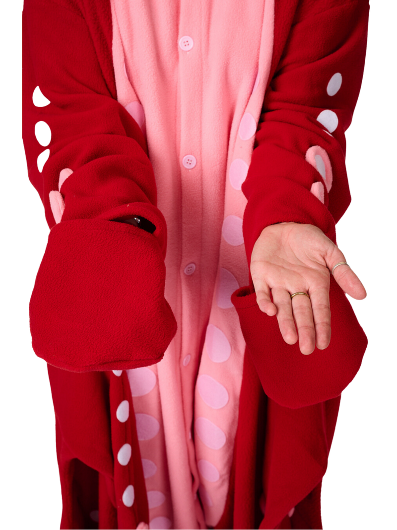 Octopus Animal Kigurumi Adult Onesie Costume Pajamas Mittens KIGU-KG-012