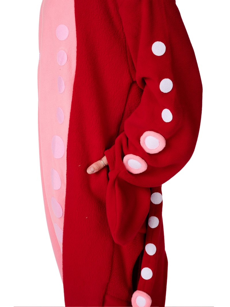 Octopus Animal Kigurumi Adult Onesie Costume Pajamas Pockets KIGU-KG-012