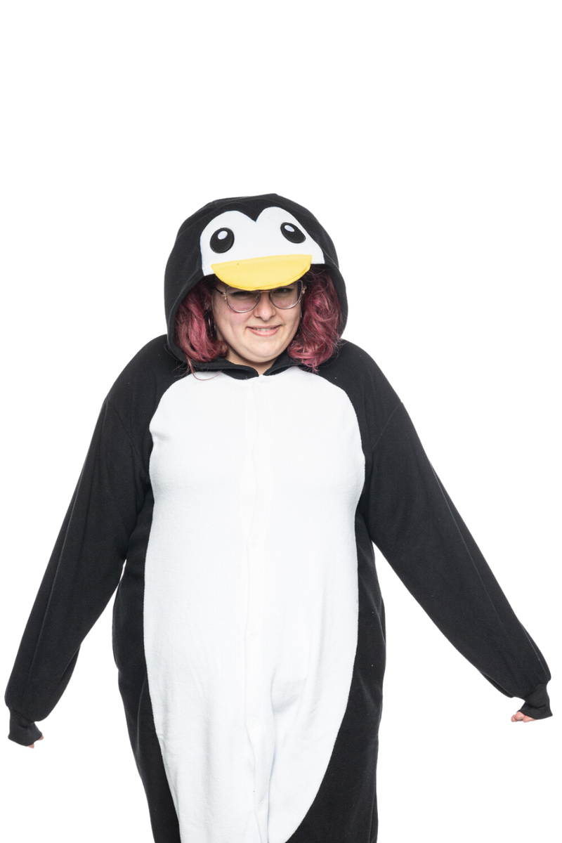Penguin By Panda Parade Animal Kigurumi Adult Onesie Costume Pajamas Hood