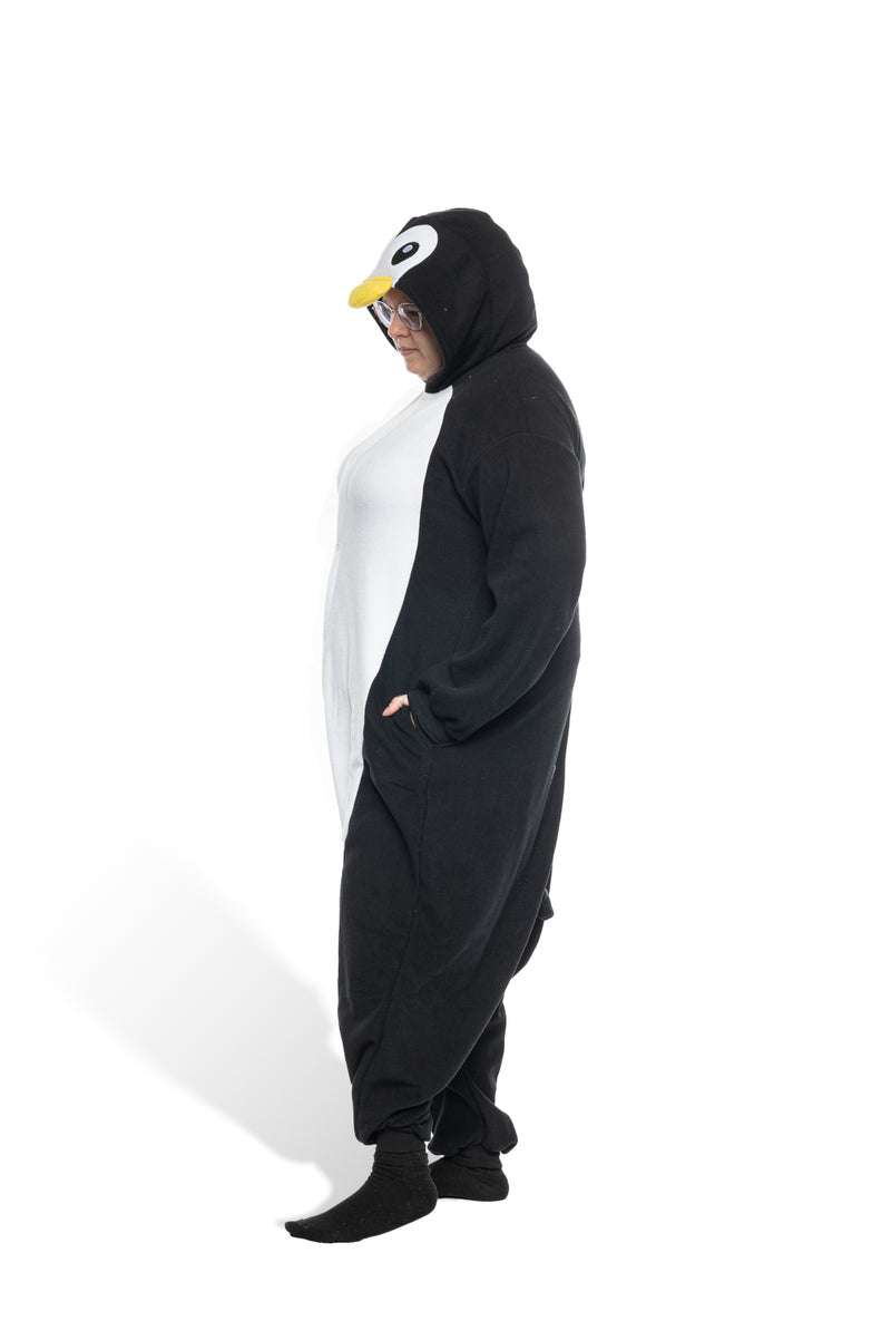 Penguin By Panda Parade Animal Kigurumi Adult Onesie Costume Pajamas Side