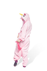 Pink Unicorn By Panda Parade Animal Kigurumi Adult Onesie Costume Pajamas Back