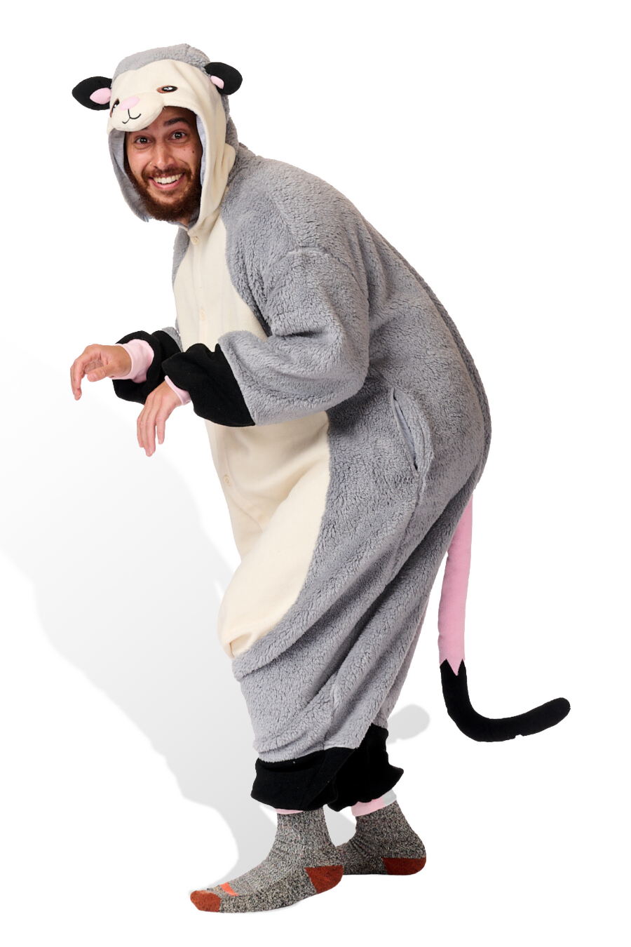 Possum Kigurumi Adult Animal Onesie Costume Pajama By