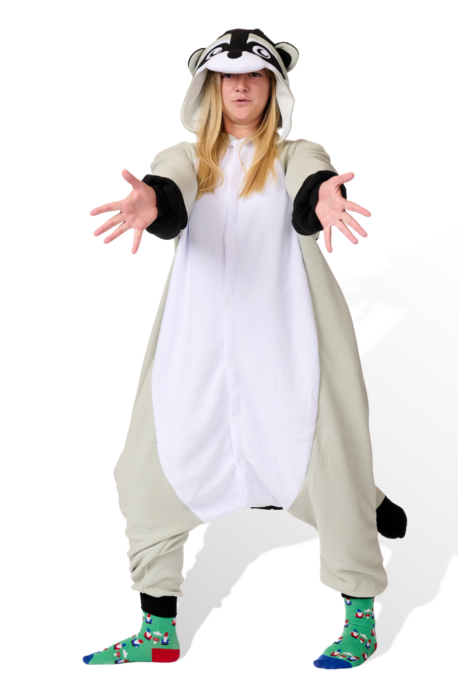 Raccoon Kigurumi Adult Animal Onesie Costume Pajama By KIGURUMI.COM ...