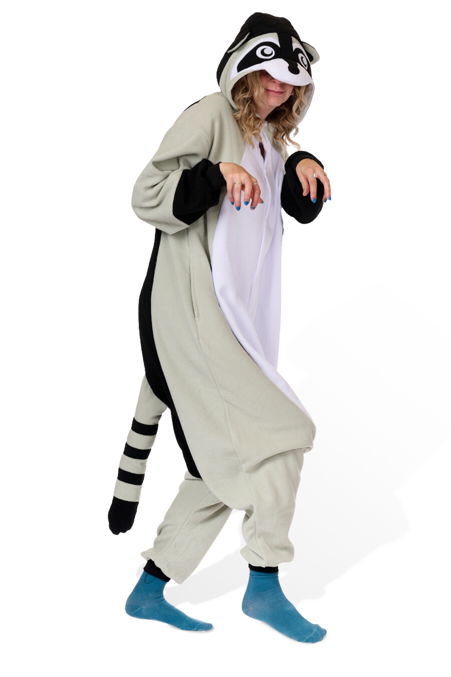 Raccoon Kigurumi Adult Animal Onesie Costume Pajama By KIGURUMI.COM ...