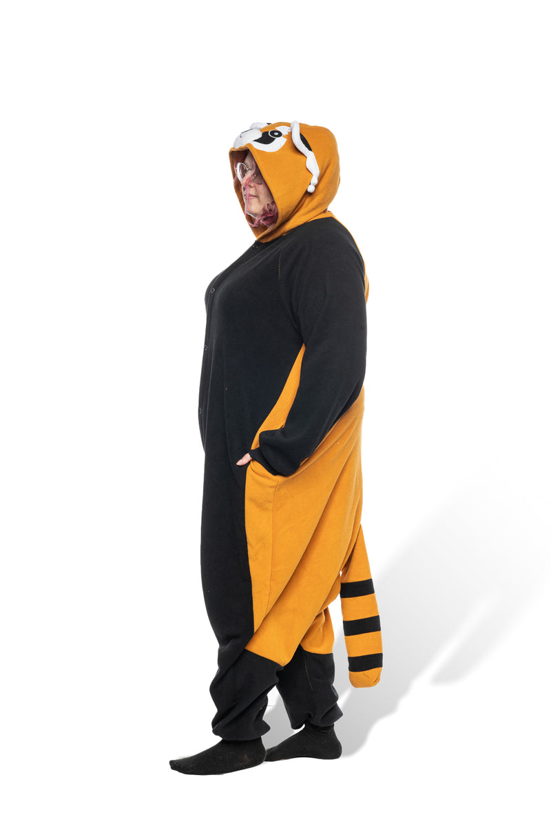 Red Panda By Panda Parade Animal Kigurumi Adult Onesie Costume Pajamas Side
