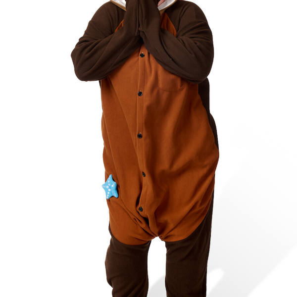 Sea Otter Kigurumi Adult Animal Onesie Costume Pajama By KIGURUMI.COM
