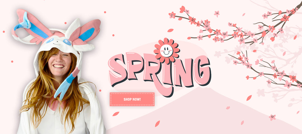 Spring Character Kigurumi Website Banner!