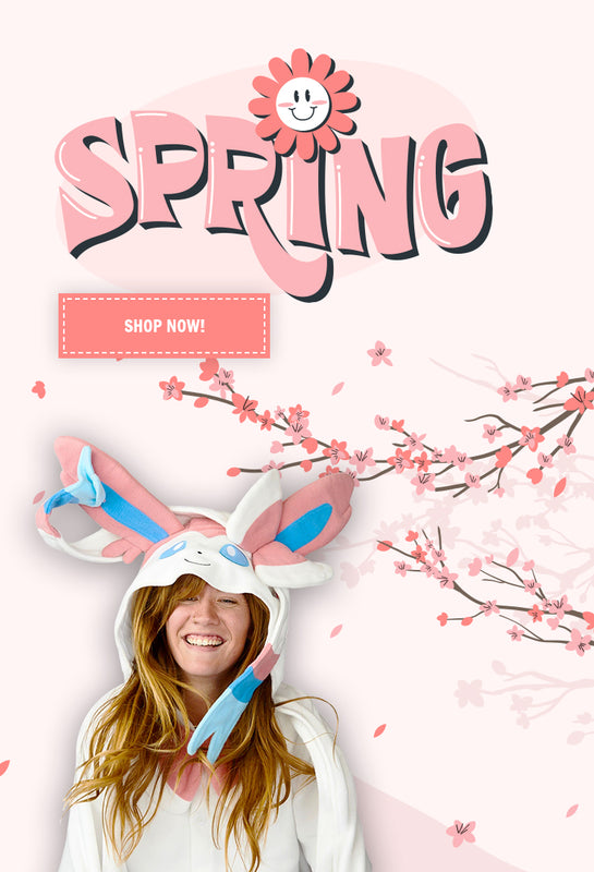 Spring Character Kigurumi Website Banner!