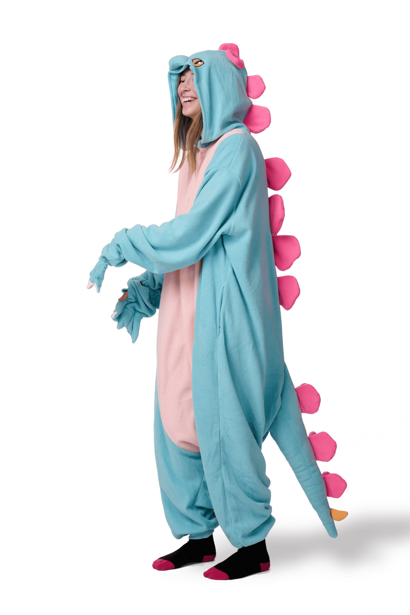 Stegosaurus Dinosaur Kigurumi Adult Animal Onesie Costume Pajama