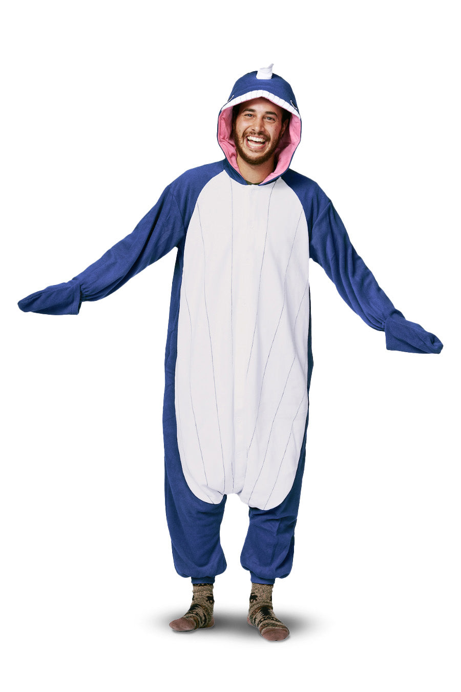 Blue shark 2025 onesie