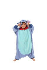 Stitch Character Kigurumi Kids Onesie Costume Pajamas Main 2