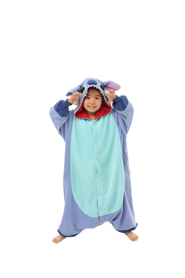 Stitch Character Kigurumi Kids Onesie Costume Pajamas Main 2