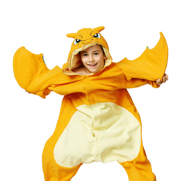Kids Charizard Pokemon Kigurumi Character Onesie Costume Pajama By SAZAC