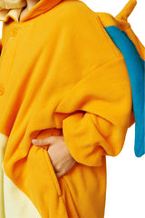Charizard Character Pokemon Kigurumi Kids Onesie Costume Pajama Pocket