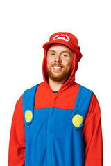 Super Mario Character Kigurumi Adult Onesie Costume Pajama Hood