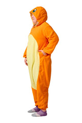 Charmander Pokemon Character Kigurumi Adult Onesie Costume Pajamas Side