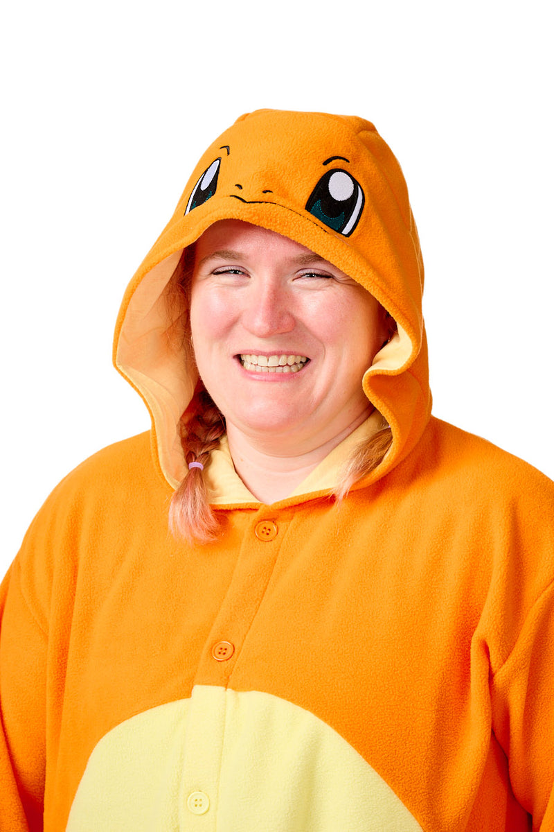 Charmander Pokemon Character Kigurumi Adult Onesie Costume Pajamas Hood