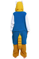 Aggretsuko Character Kigurumi Adult Onesie Costume Pajamas Back