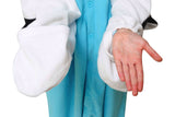 Blue Budgie Animal Kigurumi Adult Onesie Costume Pajamas Gloves