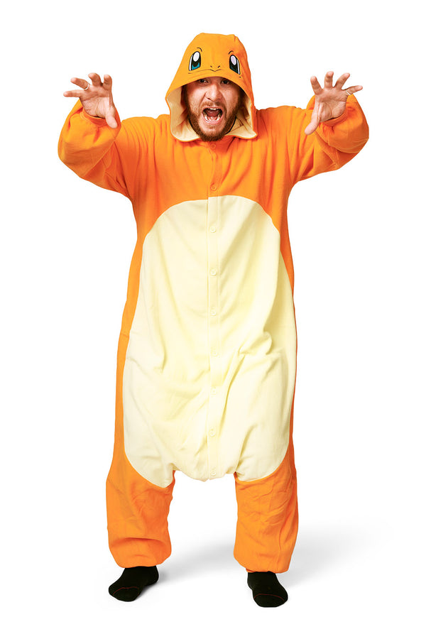 Charmander X-Tall Character Pokemon  Kigurumi Adult Onesie Costume Pajamas Main