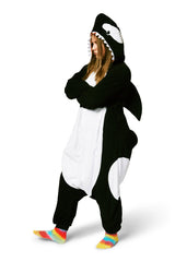 Killer Whale Animal Kigurumi Adult Onesie Costume Pajamas Main