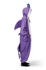 Hammerhead Shark Animal Kigurumi Adult Onesie Costume Pajamas Side