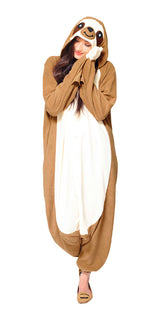 Sloth Animal Kigurumi Adult Onesie Costume Pajamas Main 2