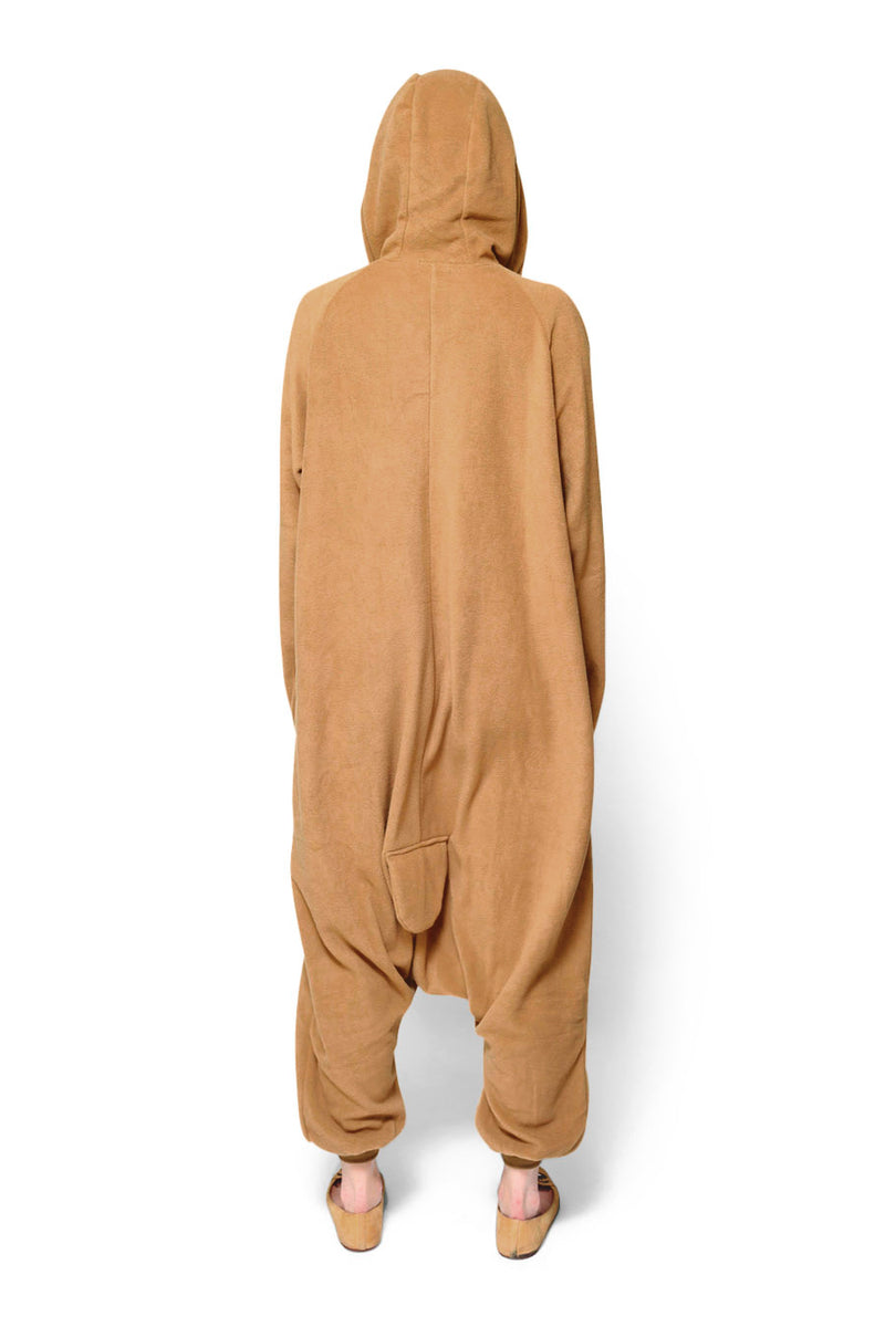 Sloth Animal Kigurumi Adult Onesie Costume Pajamas Back